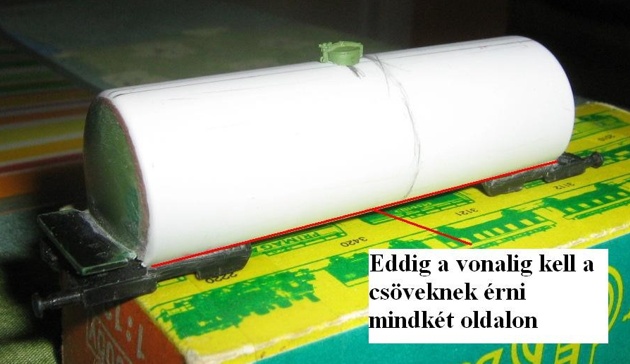 Zakks 4 tengelyes tartályvagon - átépítés