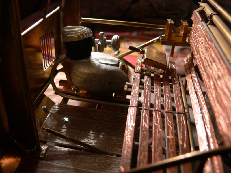 PVG - Pályamesteri könnyű VágányGépkocsi M 1:10 arányú modellje